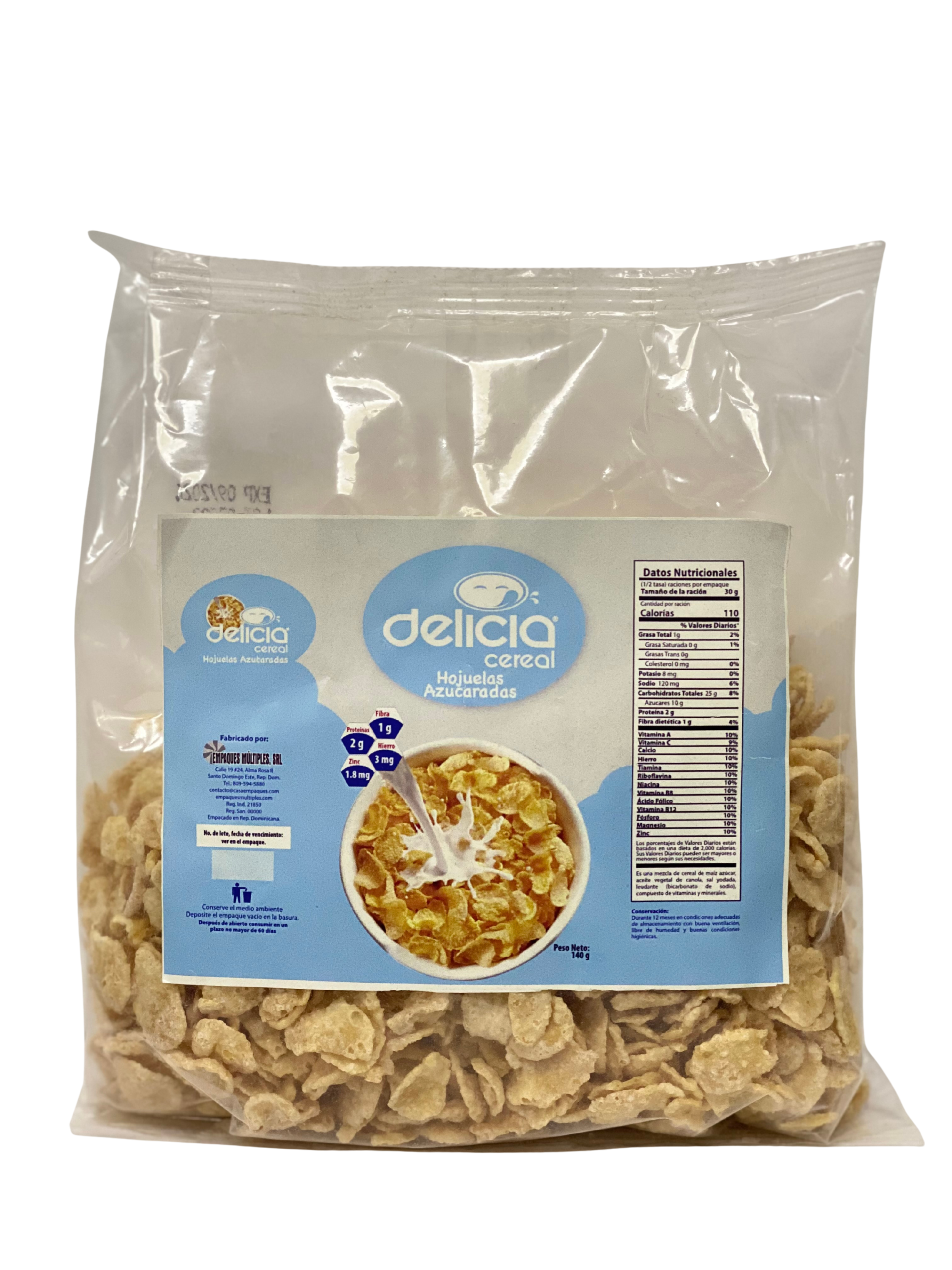 Delicia Cereal Hojuelas Azucaradas