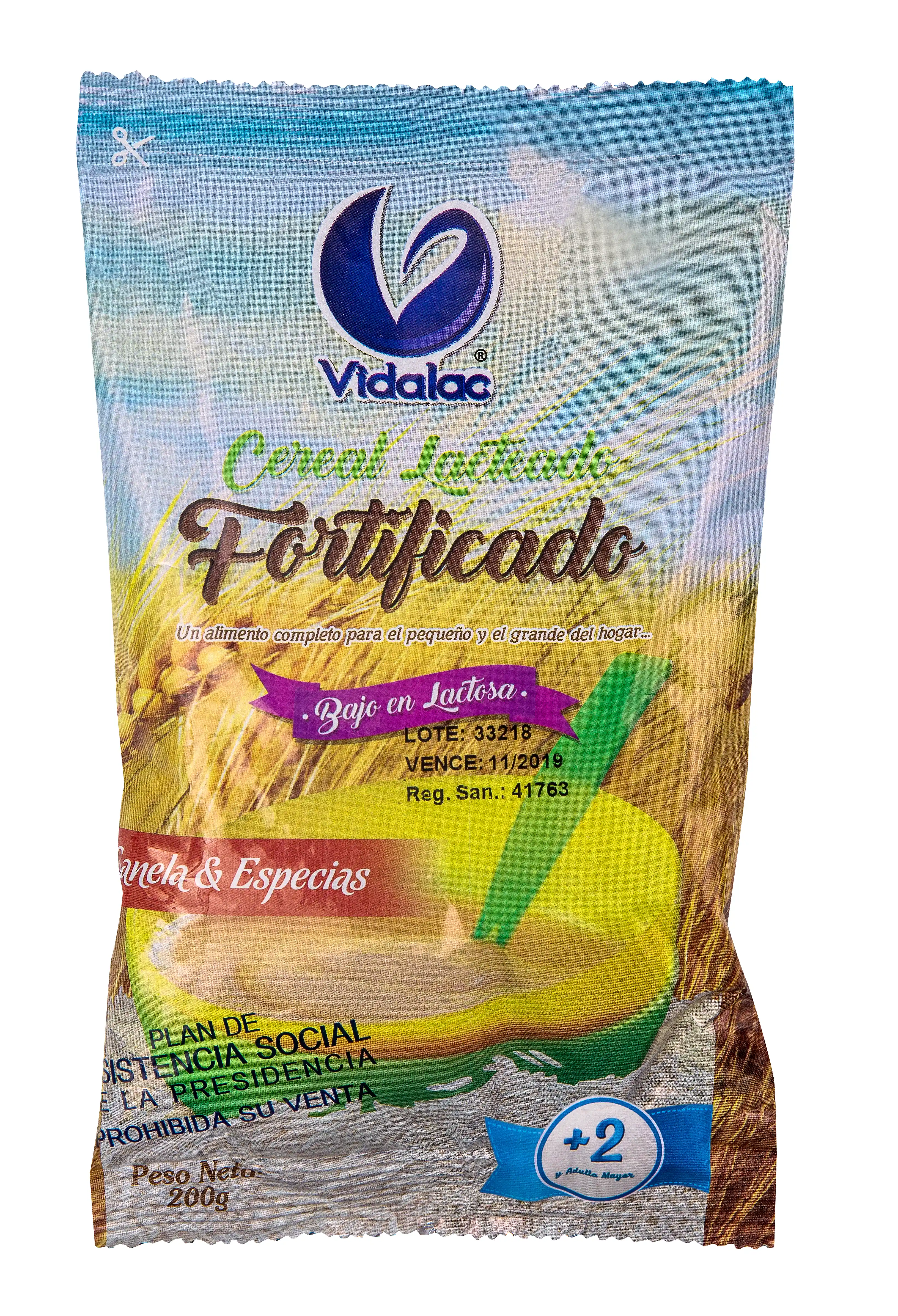 Vidalac Cereal Lacteado